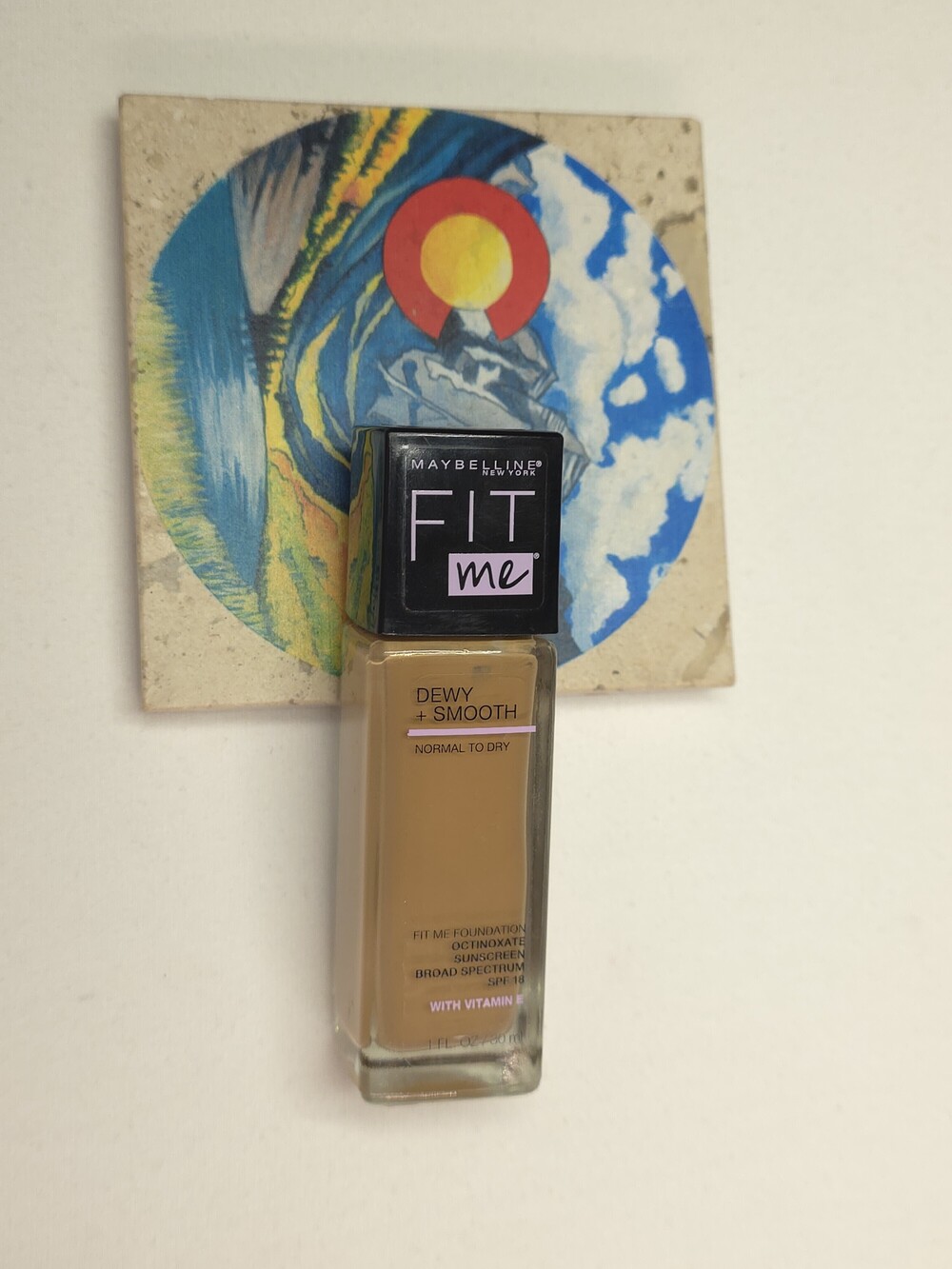 Maybelline Fit Me Dewy and Smooth Foundation SPF 18 - 235 Pure Beige